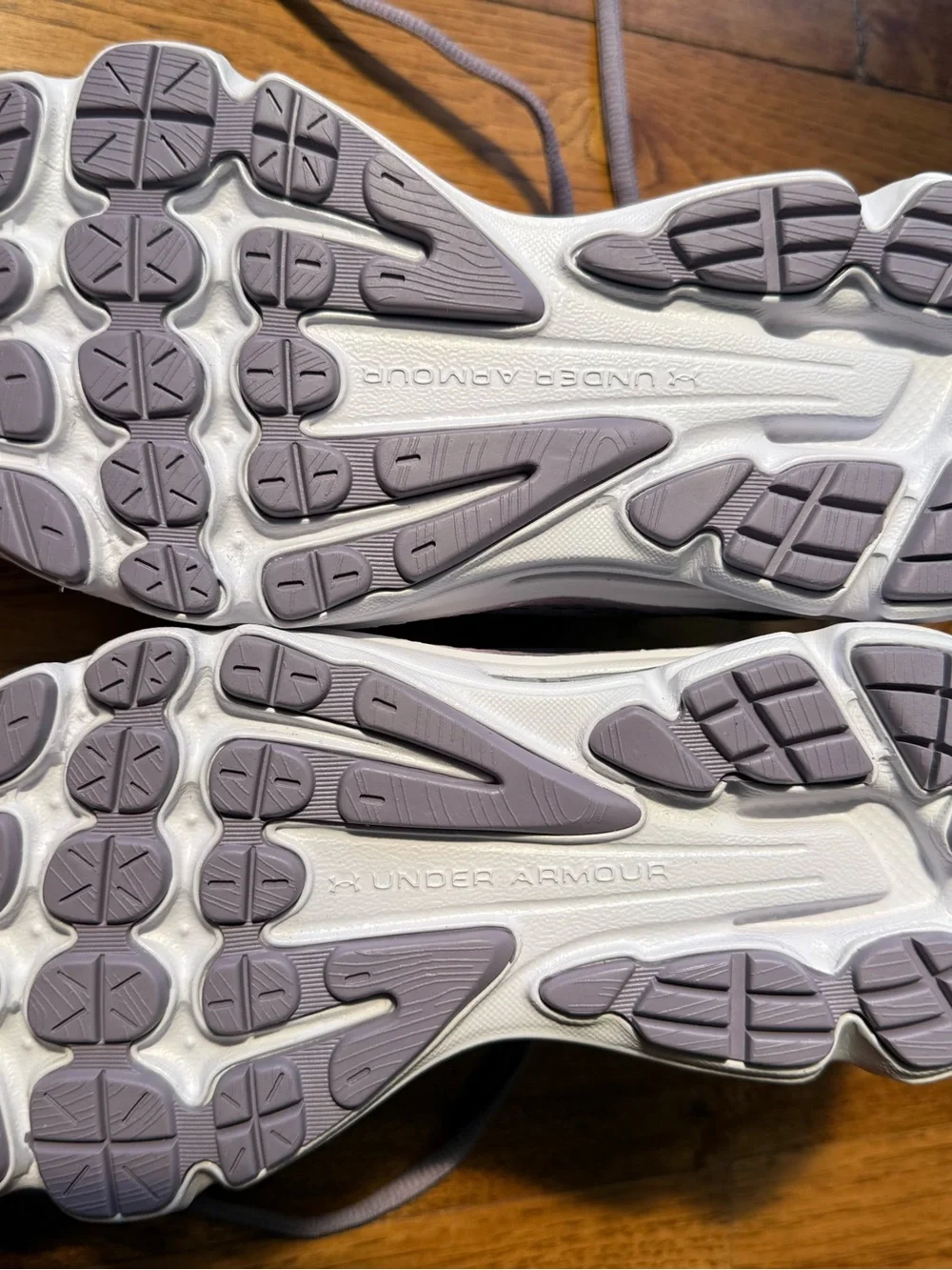 Under Armour Lavender Knit Comfort Running Shoes